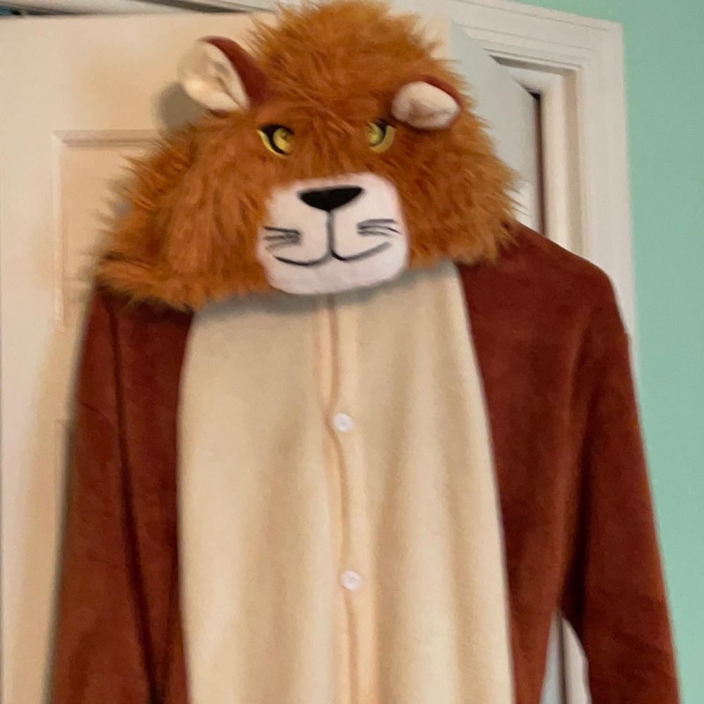 Adult Animal (lion) Onesie.